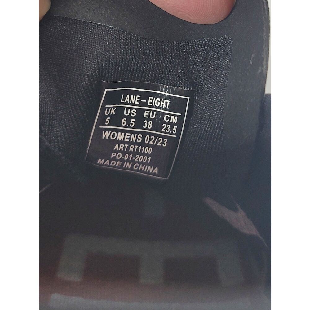 Lane Eight The Relay Trainer Shoes in Black - Women's Size 6.5 New - No Box - Picture 12 of 12